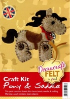 Pony & Saddle - Felt Craft Kit